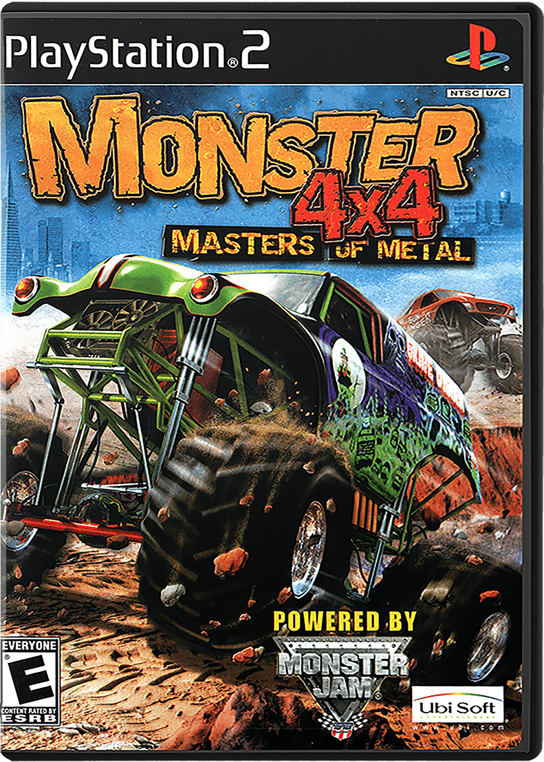 Monster 4x4 Masters of Metal box art for Playstation 2